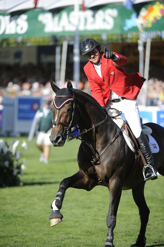 It was just a moment. From exhilarating triumph to devastating loss in a second, Eric Lamaze was faced with a torment like no other when Hickstead, his beloved stallion, died upon completing a World Qualifier round at Verona, Italy, on November 6, 2011.