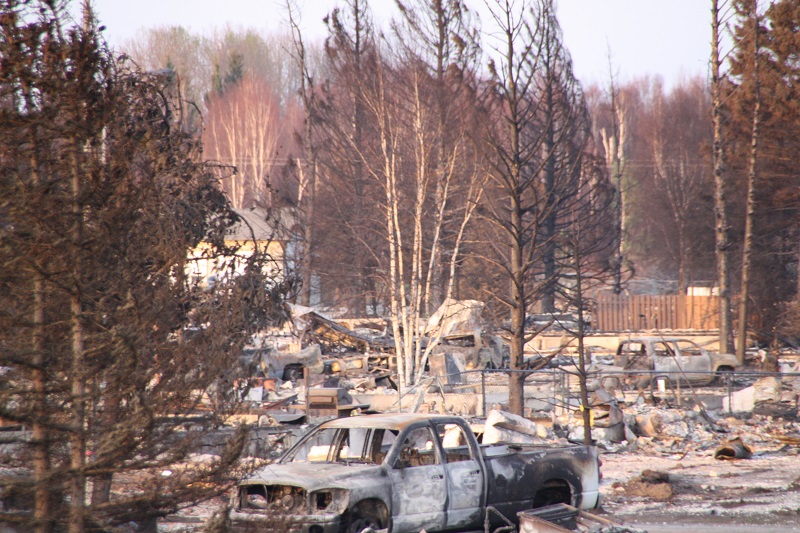 wildfire prepared, flood prepared, earthquake prepared, Fort McMurray fire, emergency evacuation, natural disasters, emergency preparedness plan, returning home after natural disaster, horse ID, horse safety