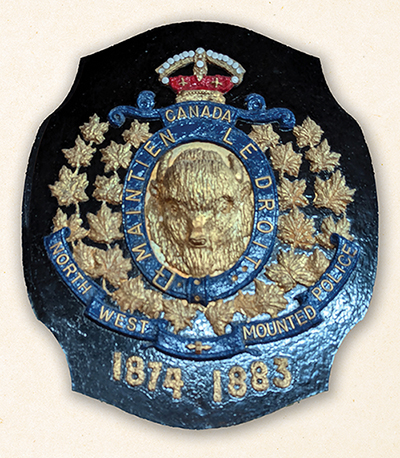 buffalo head insignia, james macleod ride west, rcmp insignia,  rcmp march west 1876, how the RCMP started, mounted police origin, history of rcmp, horses in the rcmp