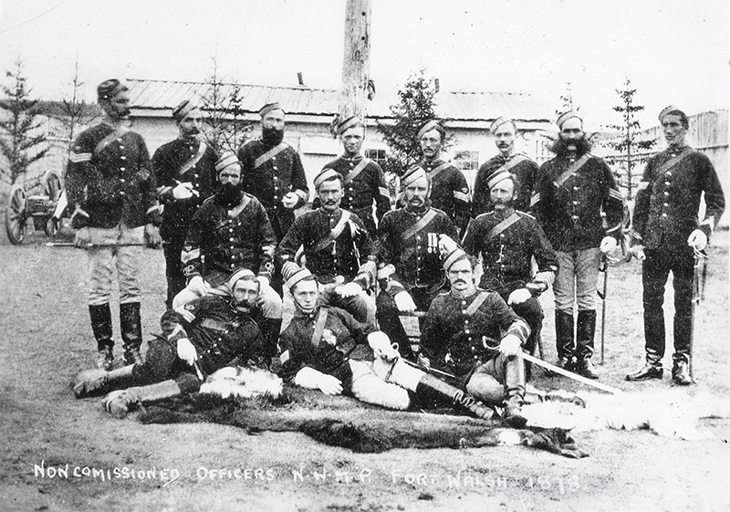 nwmp officers fort walsh 1878, rcmp march west 1876, how the RCMP started, mounted police origin, history of rcmp, horses in the rcmp