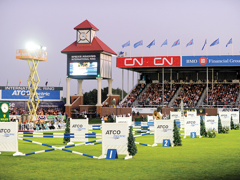 atco six bar spruce meadows, show jumping ring spruce meadows, show jumping course spruce meadows