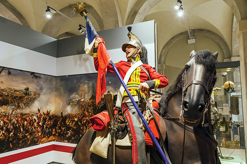 solder on horseback exhibit, household cavalry museum