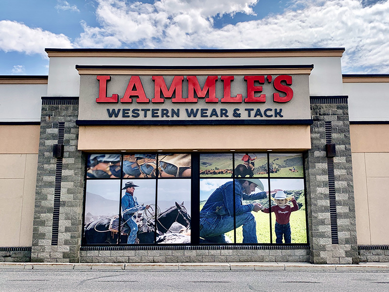 Lammle's Western Wear storefront location