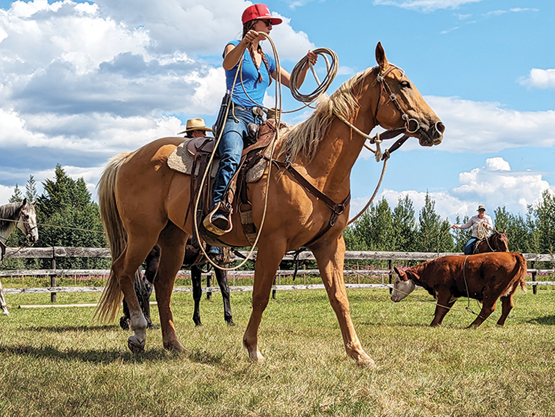 Kamryn Baker equestrian horse ranching natural horsemanship