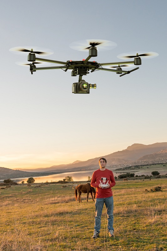 horses and drones, train your horses around drones, drone laws 2019