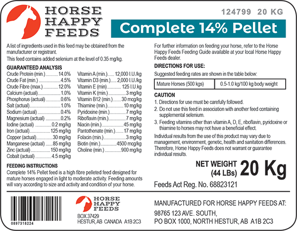 utilize information on horse feed tag label, understanding feed tag label, understanding equine feed tag label