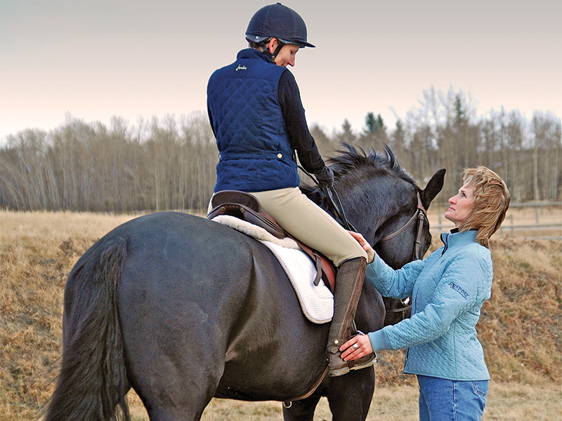 riding horses middle-age, older person wants to ride horses, how to start riding horses senior, grit high dressage,lorraine laframboise equestrian, sandra sokolosky riding horses