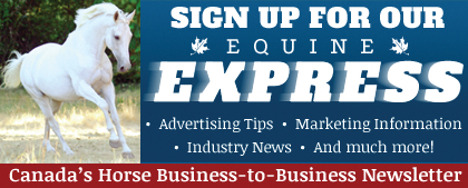 Equine Express e-newsletter sign-up 