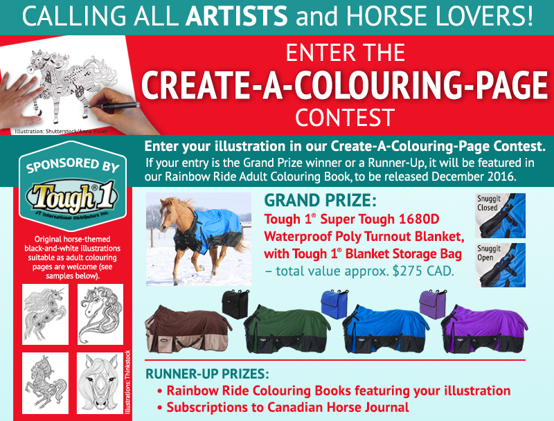 drawing contest, horse drawing, horse colouring contest, horse colouring books