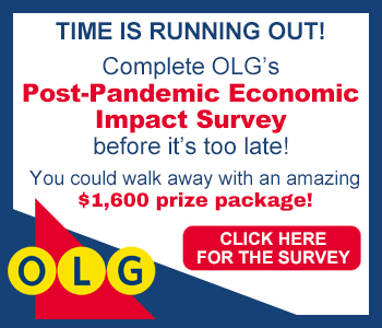 Complete the OLG survey — have your say and get a chance to win!