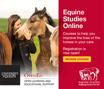 Equine Studies Online — with Equine Guelph and the University of Guelph Open Ed