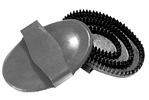 rubber currycomb for horse