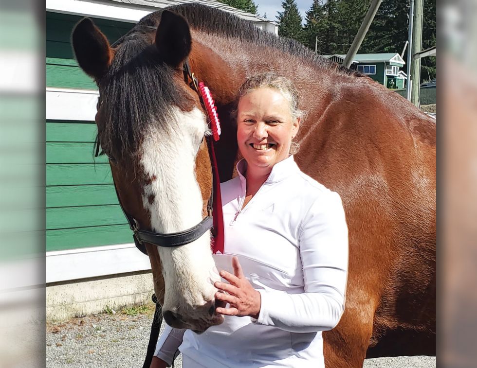 French operates Manestream Vaulters and Manestream Equestrian near Victoria, British Columbia (BC).