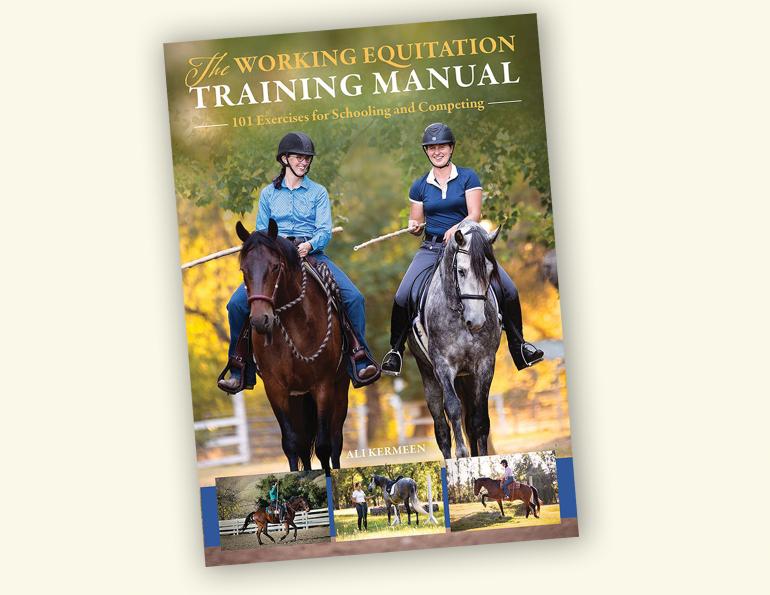 horse training book, the working equitation training manual, horse and rider books, 101 Exercises for horse Schooling