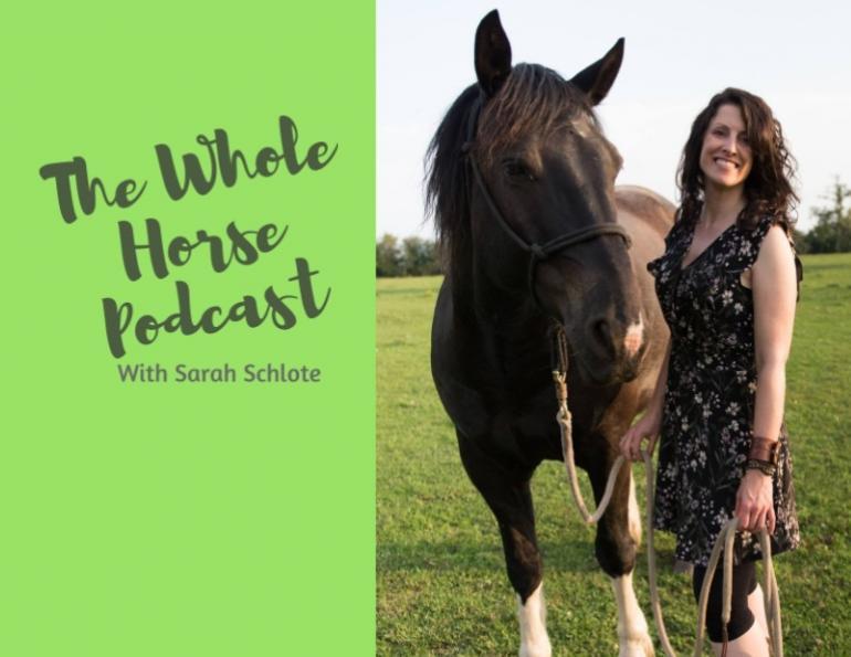 Sarah Schlote Somatic Experiencing® Practitioner, Dr. Stephen Peters, equine brain, alexa linton, whole horse podcast