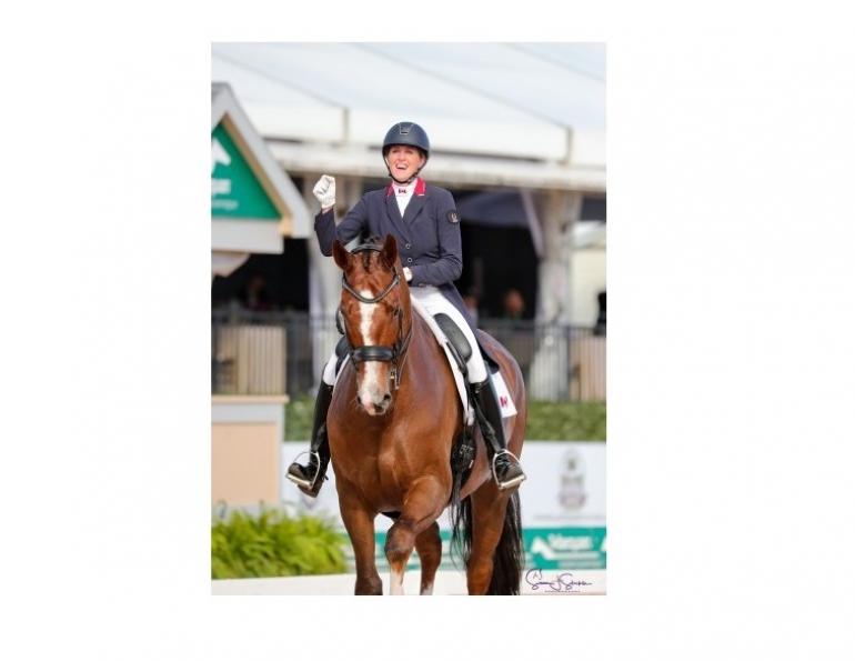 Brittany Fraser-Beaulieu Edges 80% at Adequan Global Dressage Festival |  Horse Journals