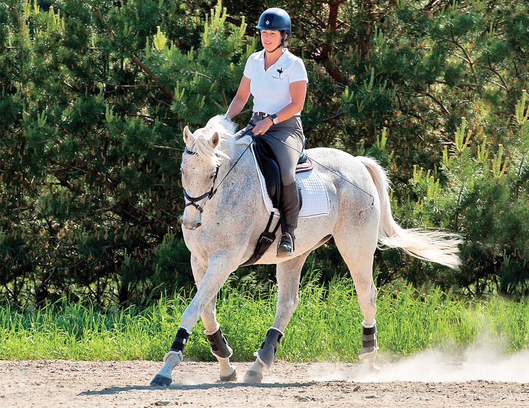 jec a ballou dressage, exercise programs for horses, best way to exercise horse, how to have an effective horse ride