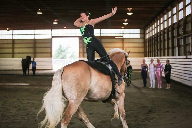 Canadian Equestrian Vaulting, HCBC’s Lifetime Achievement Award, Barb Schmidt HCBC 2015 Sherman Olson Lifetime Achievement Award to local horseman, Borge Olsen 2016 Canada Cup Vaulting Competition at Chilliwack Heritage Park